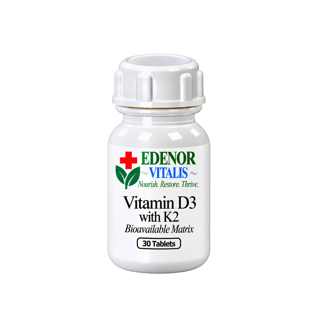 Vitamin D3 with K2 - Bioavailable Matrix